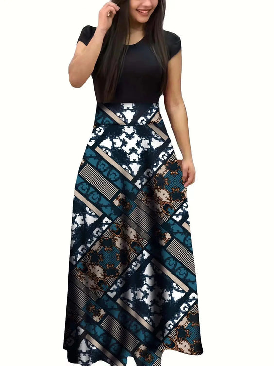 Floral Print Swing Dress – Summer Style for Effortless Elegance (S/M/L)