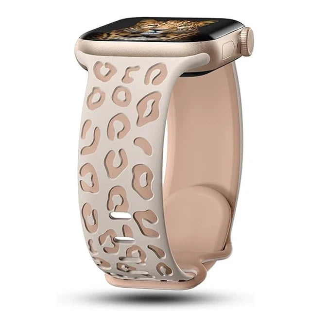 Engraved Silicone Strap for Apple Watch - All Series