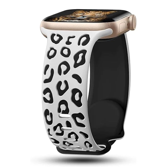 Engraved Silicone Strap for Apple Watch - All Series