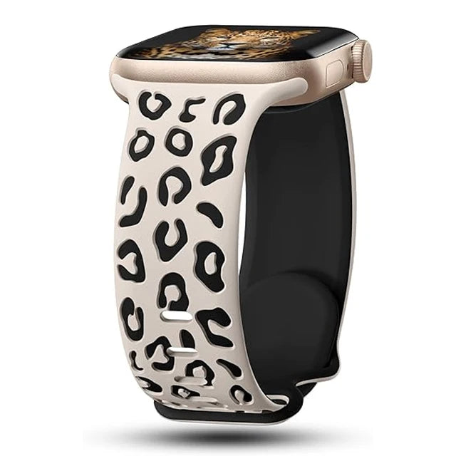 Engraved Silicone Strap for Apple Watch - All Series