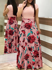 Floral Print Swing Dress – Summer Style for Effortless Elegance (S/M/L)