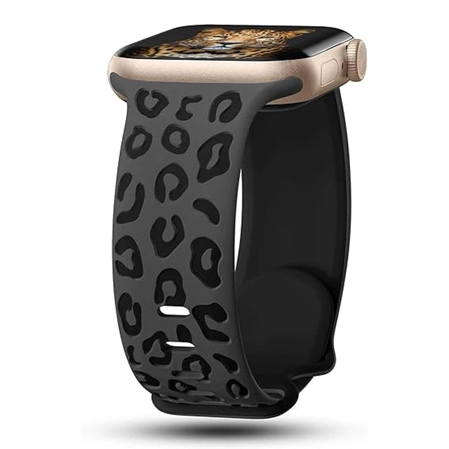Engraved Silicone Strap for Apple Watch - All Series